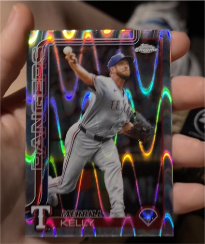 2025 Topps Chrome #TBD Merrill Kelly — front