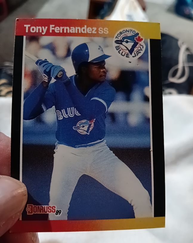 1989 Donruss #206 Tony Fernandez — front