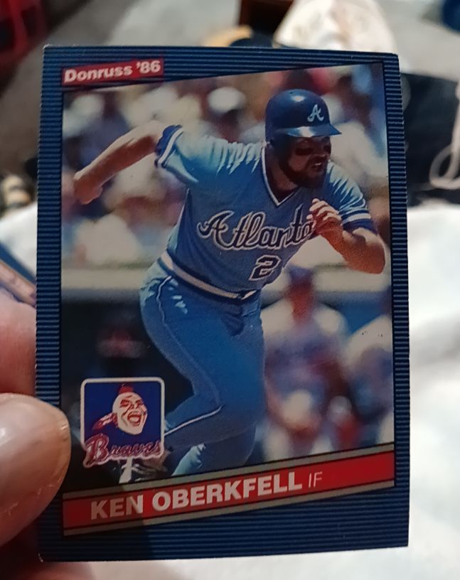 1986 Donruss #531 Ken Oberkfell — front
