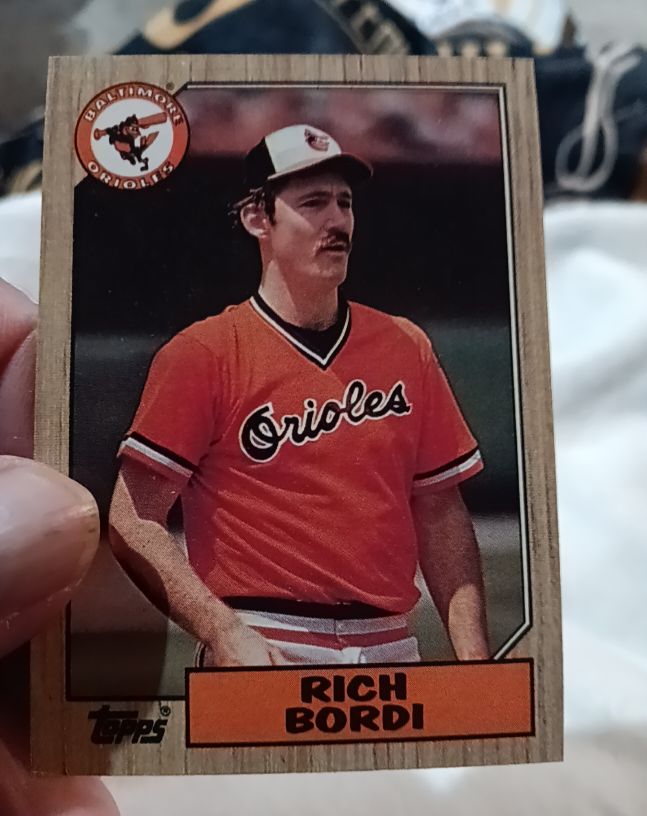 1987 Topps #638 Rich Bordi — front