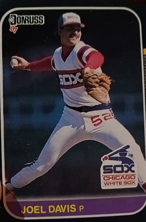 1987 Donruss #124 Joel Davis — front