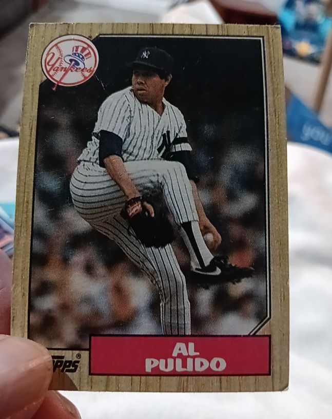 1987 Topps #642 Al Pulido — front
