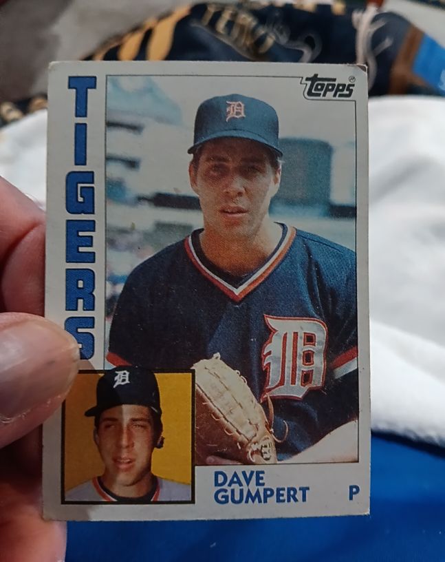 1984 Topps #371 Dave Gumpert — front