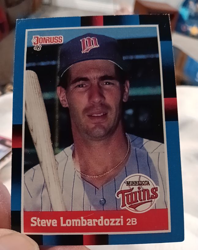 1988 Donruss #196 Steve Lombardozzi — front
