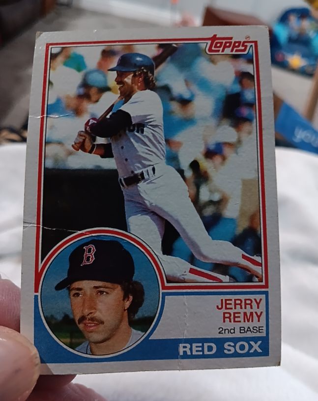 1983 Topps #295 Jerry Remy — front