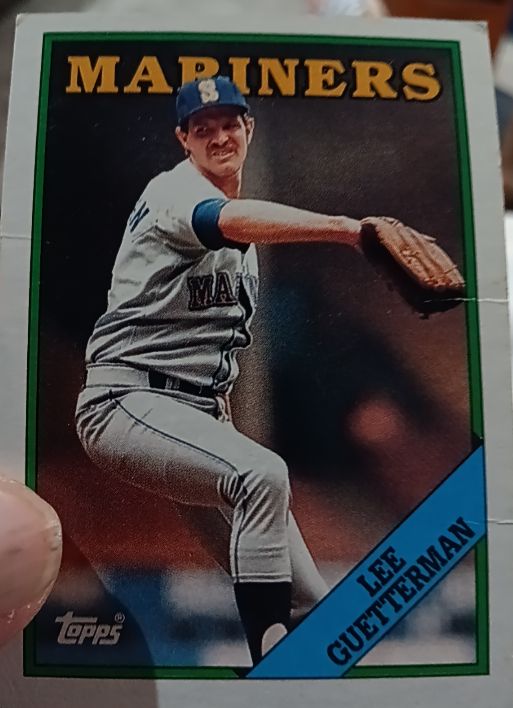 1988 Topps #656 Lee Guetterman — front
