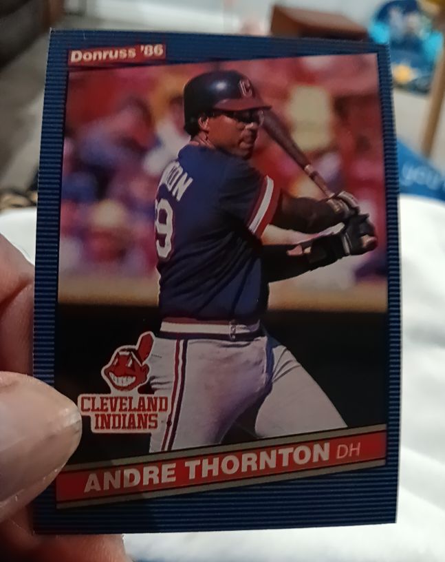 1986 Donruss #251 Andre Thornton — front