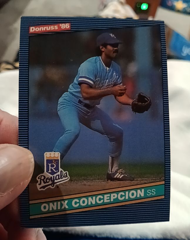 1986 Donruss #252 Onix Concepcion — front