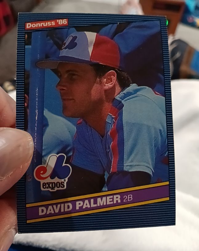 1986 Donruss #254 David Palmer — front