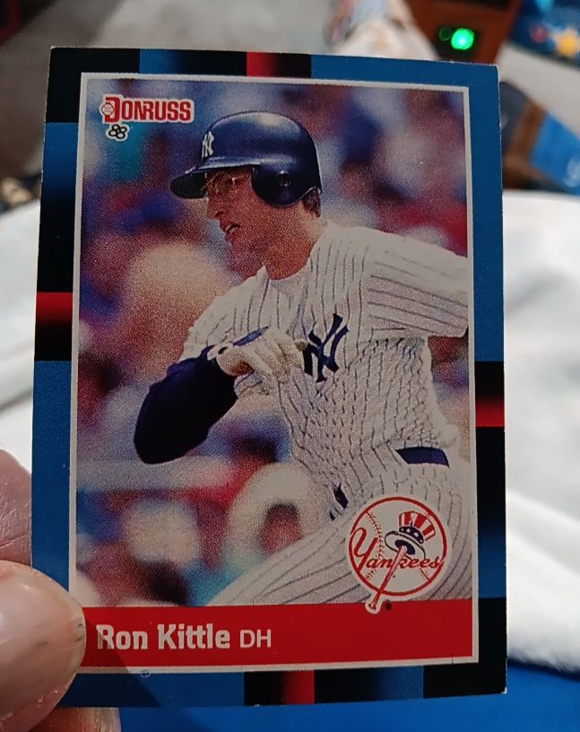 1988 Donruss #422 Ron Kittle — front