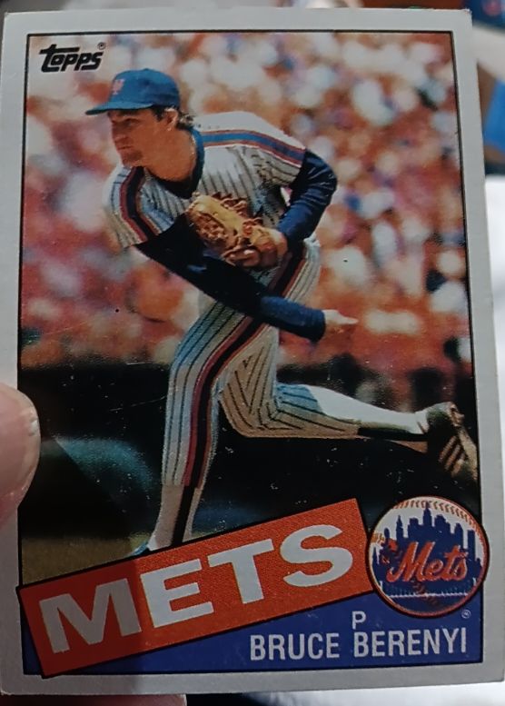 1985 Topps #27 Bruce Berenyi — front
