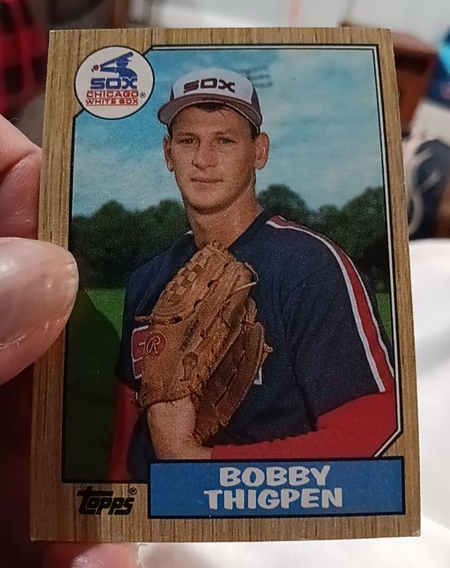 1987 Topps #61 Bobby Thigpen — front