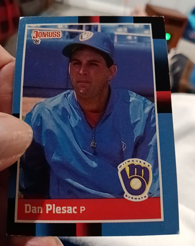 1988 Donruss #109 Dan Plesac — front