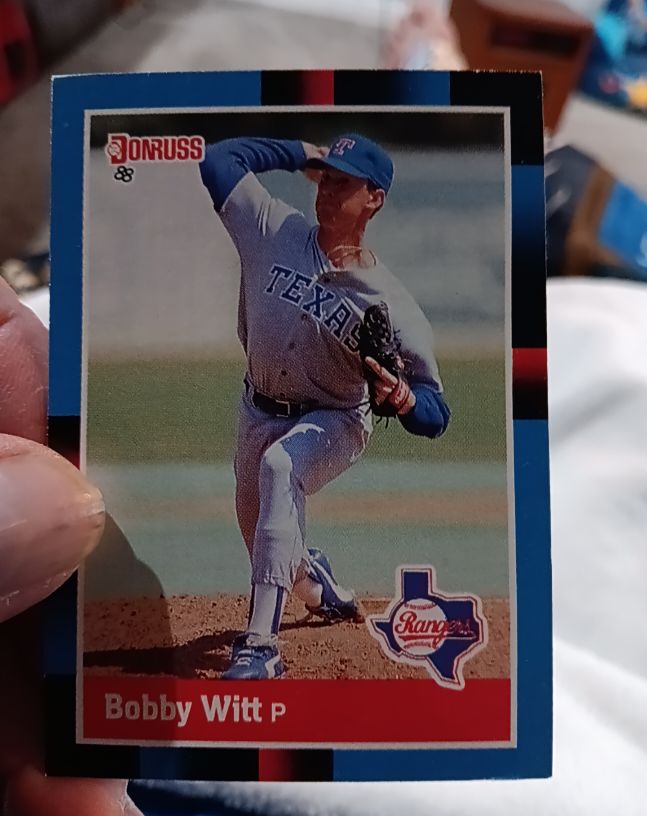 1988 Donruss #101 Bobby Witt — front