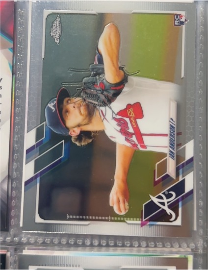 2021 Topps Chrome #6 Ian Anderson — front