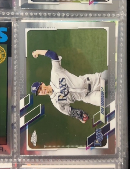 2021 Topps Chrome #175 Ryan Yarbrough — front