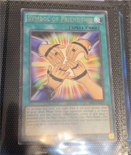 Yu-Gi-Oh! MIL1-EN017 Symbol of Friendship — front