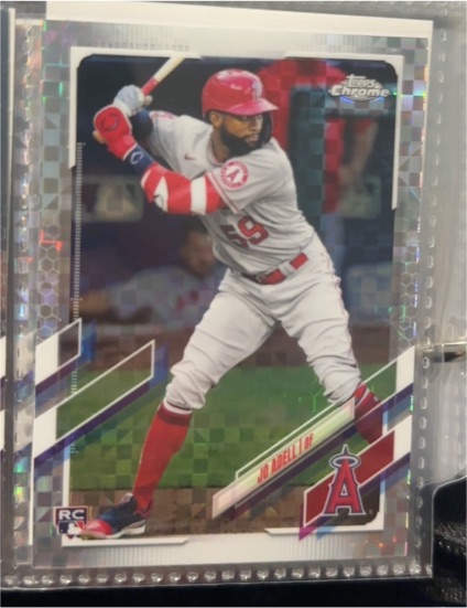 2021 Topps Chrome #142 Jo Adell — front