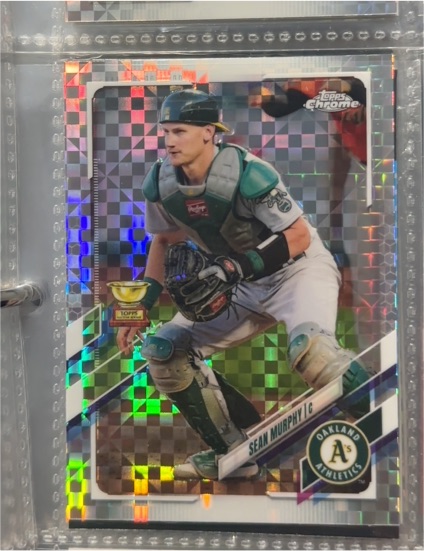 2021 Topps Chrome #55 Sean Murphy — front