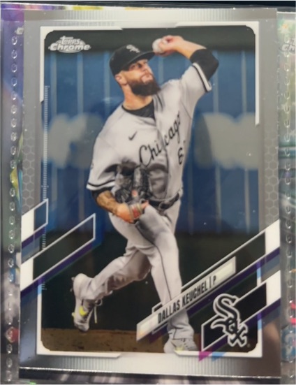2021 Topps Chrome #91 Dallas Keuchel — front
