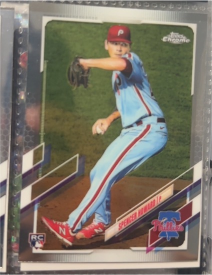2021 Topps Chrome #114 Spencer Howard — front
