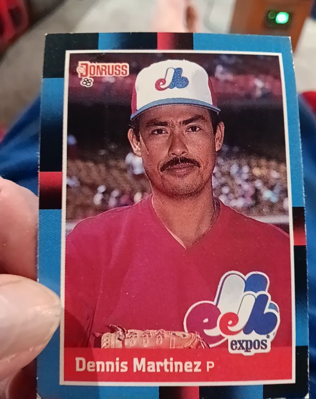 1988 Donruss #549 Dennis Martinez — front