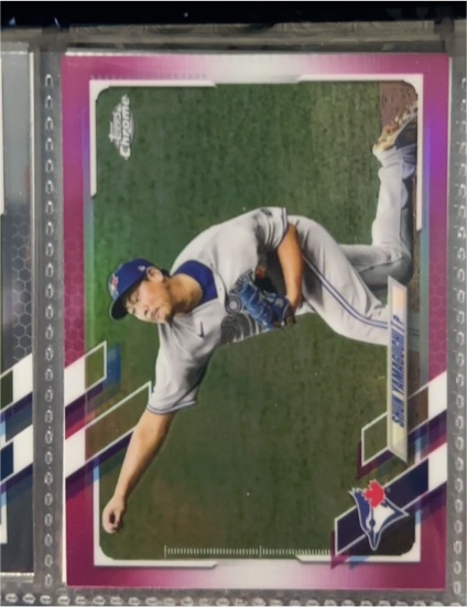 2021 Topps Chrome #15 Shun Yamaguchi — front