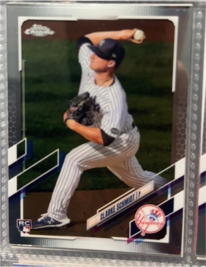 2021 Topps Chrome #115 Clarke Schmidt — front