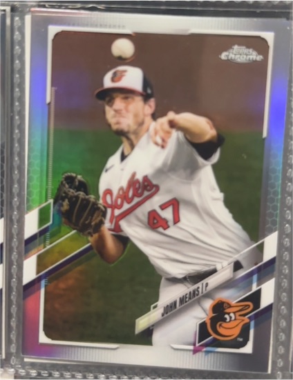 2021 Topps Chrome #72 John Means — front