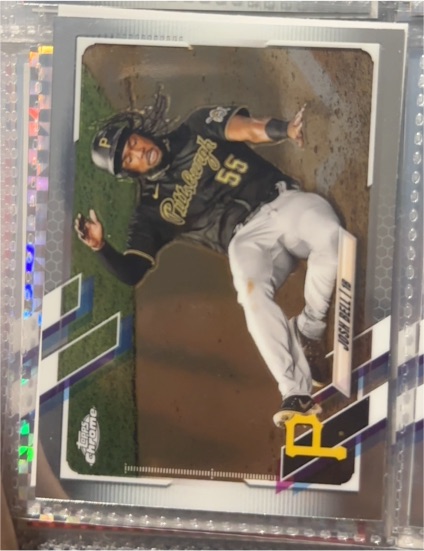 2021 Topps Chrome #68 Josh Bell — front