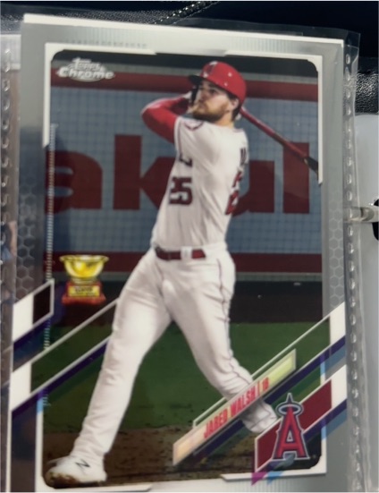 2021 Topps Chrome #199 Jared Walsh — front