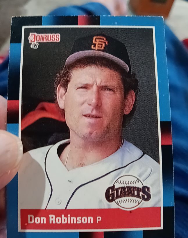 1988 Donruss #573 Don Robinson — front
