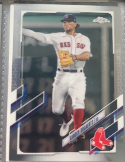 2021 Topps Chrome #162 Xander Bogaerts — front