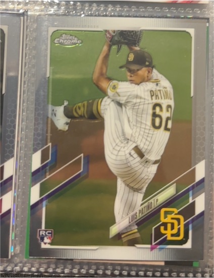 2021 Topps Chrome #196 Luis Patiño — front