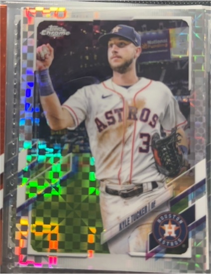 2021 Topps Chrome #208 Kyle Tucker — front