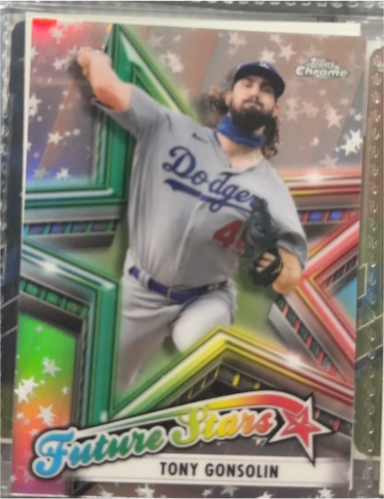 2021 Topps Chrome #FS-16 Tony Gonsolin Future Stars — front