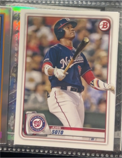 2020 Bowman #10 Juan Soto — front