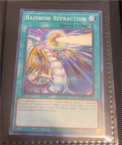 Yu-Gi-Oh! Rainbow Refraction SDCB-EN027 — front