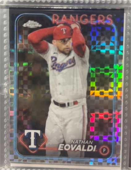 2024 Topps Chrome #283 Nathan Eovaldi — front
