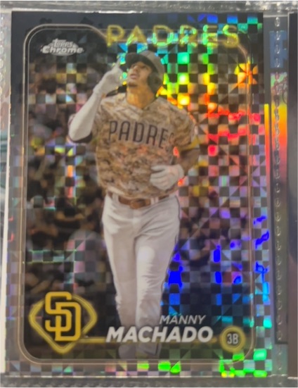 2024 Topps Chrome #12 Manny Machado — front