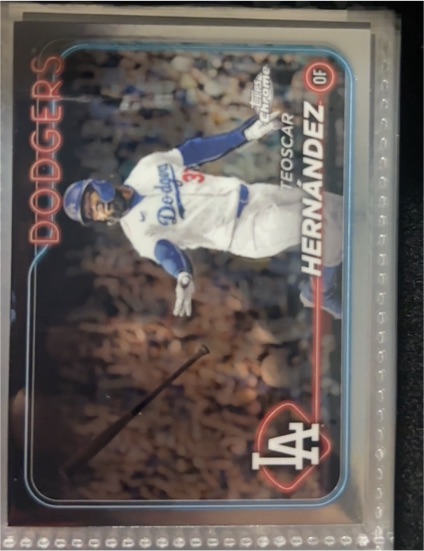 2024 Topps #619 Teoscar Hernández — front
