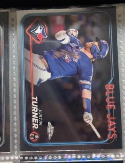 2024 Topps Chrome #248 Justin Turner — front