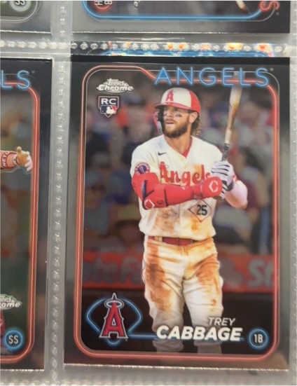 2024 Topps Chrome #226 Trey Cabbage — front