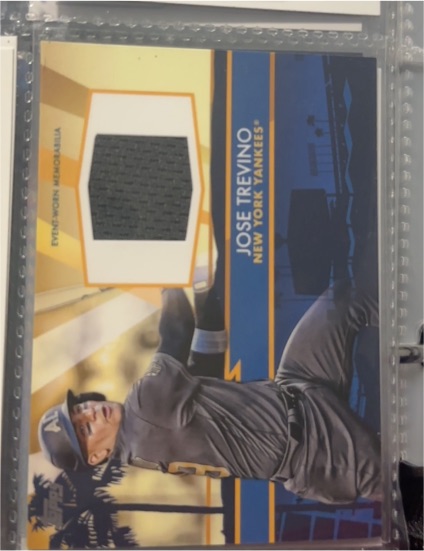 2022 Topps Update All-Star Stitches Relic #ASSC-JT Jose Trevino — front