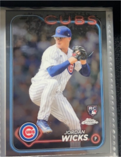 2024 Topps Chrome #67 Jordan Wicks — front
