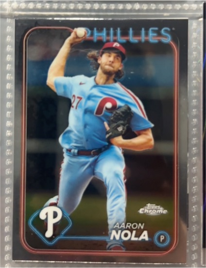 2024 Topps Chrome #262 Aaron Nola — front
