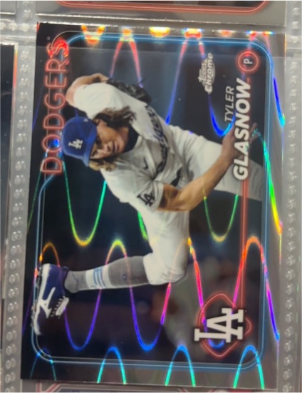 2024 Topps Chrome #54 Tyler Glasnow — front