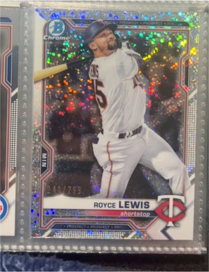 2021 Bowman Chrome #BCP-63 Royce Lewis — front