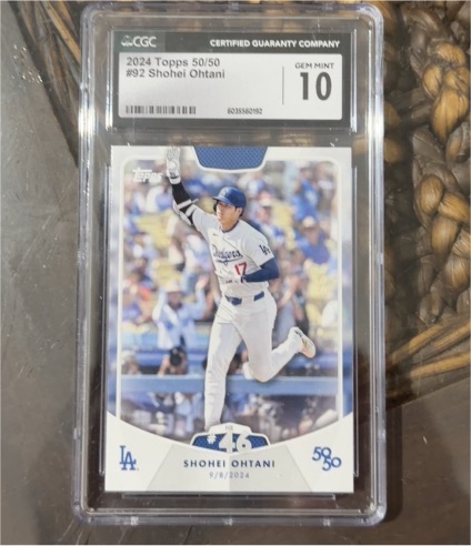 2024 Topps 50/50 #92 Shohei Ohtani — front