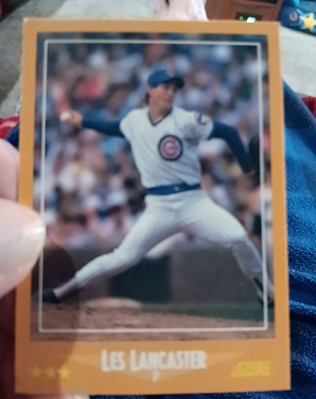1988 Score #602 Les Lancaster — front